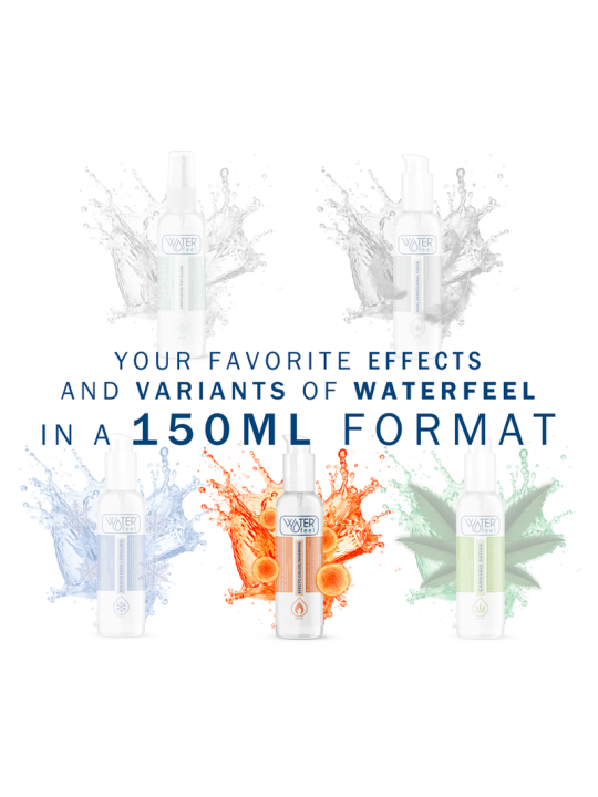 WATERFEEL LUBRICANTE EFECTO CALOR 150 ML