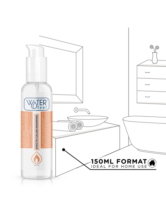 WATERFEEL LUBRICANTE EFECTO CALOR 150 ML