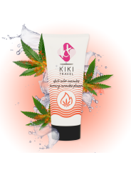 KIKI TRAVEL GEL DESLIZANTE SABOR A CANNABIS EFECTO CALOR INTENSO 50 ML