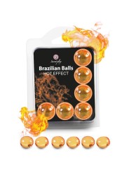 SECRETPLAY SET 6 BRAZILIAN BALLS EFECTO CALOR