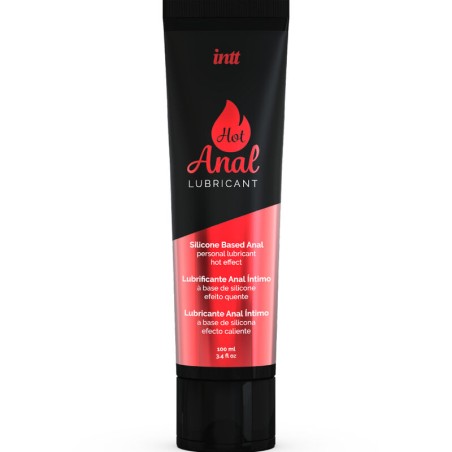 INTT LUBRICANTS LUBRICANTE ANAL INTIMO BASE SILICONA Y EFECTO CALOR