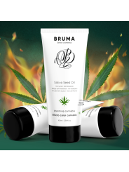 BRUMA GEL DESLIZANTE CON ACEITE DE SEMILLA EFECTO CALOR SABOR CANNABIS 100 ML