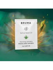 BRUMA 6 ML GEL DESLIZANTE CON ACEITE DE SEMILLA EFECTO CALOR SABOR CANNABIS
