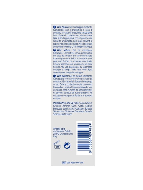 CONTROL WILD NATURE GEL MASAJE 3 EN 1 200 ML
