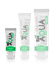 BIOAQUA LUBRICANTE INGREDIENTES NATURALES BASE AGUA 50 ML