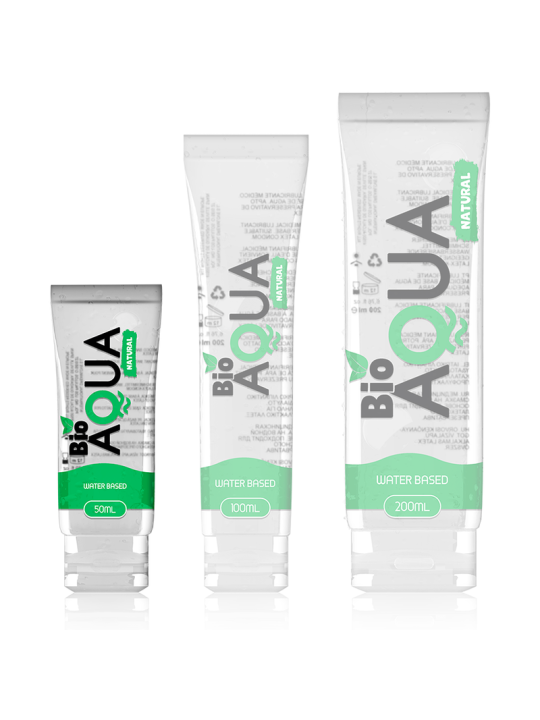 BIOAQUA LUBRICANTE INGREDIENTES NATURALES BASE AGUA 50 ML