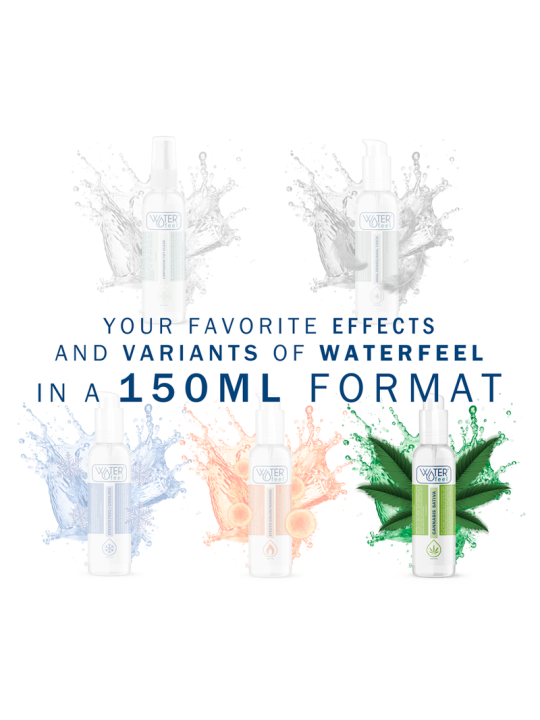 WATERFEEL LUBRICANTE CANNABIS 150 ML