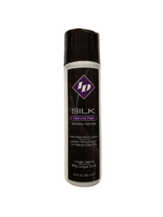 ID SILK LUBRICANTE BASE AGUA Y SILICONA NATURAL FEEL 250 ML