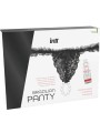INTT RELEASES PANTY BRASILENA NEGRA CON PERLAS Y GEL LUBRICANTE 50 ML