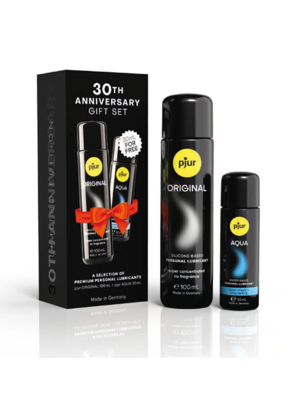 PJUR SET 30TH ANIVERSARY PJUR ORIGINAL 100 ML PJUR AQUA 30 ML DE REGALO