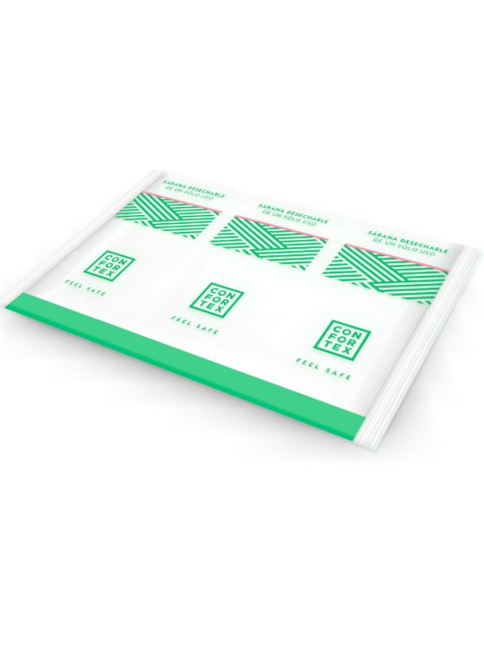 CONFORTEX SABANAS HIGIENICAS DESECHABLES EN BOLSA INDIVIDUAL