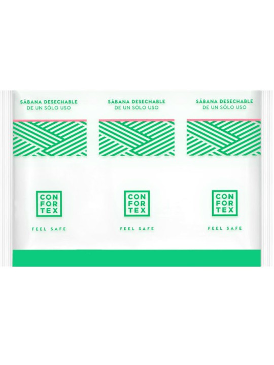 CONFORTEX SABANAS HIGIENICAS DESECHABLES EN BOLSA INDIVIDUAL