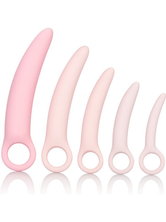 CALEXOTICS INSPIRE KIT DILATADOR VAGINAL SILICONA 5 PCS