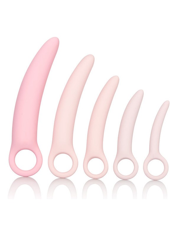 CALEXOTICS INSPIRE KIT DILATADOR VAGINAL SILICONA 5 PCS