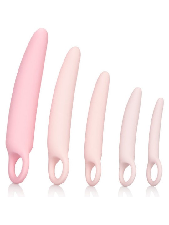 CALEXOTICS INSPIRE KIT DILATADOR VAGINAL SILICONA 5 PCS