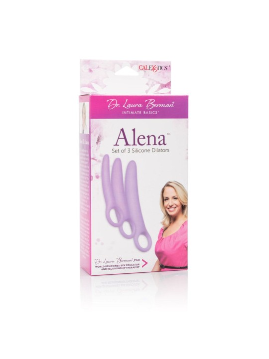CALEXOTICS DR LAURA BERMAN ALENA SET DE 3 DILATADOR VAGINAL SILICONA