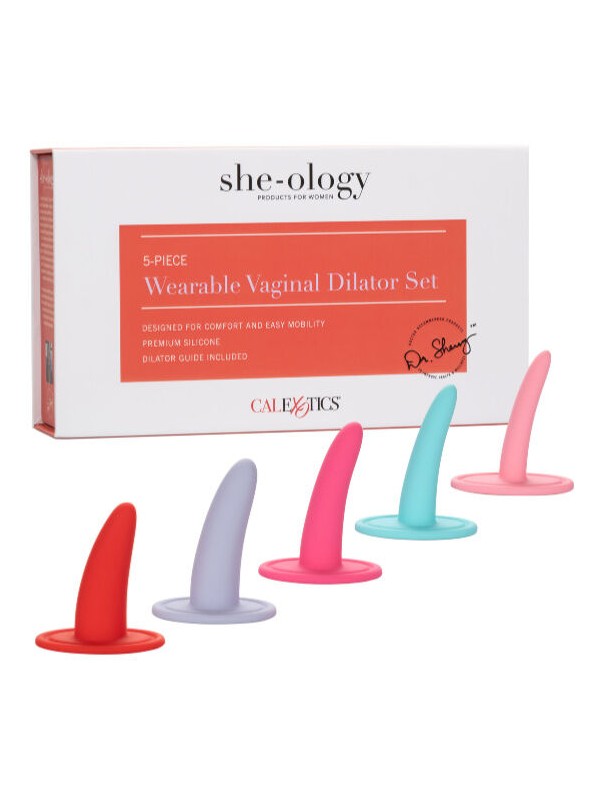 CALEXOTICS KIT 5PC DILATADORES VAGINALES O ANALES MULTICOLOR