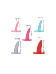 CALEXOTICS KIT 5PC DILATADORES VAGINALES O ANALES MULTICOLOR