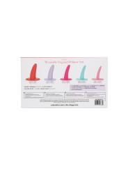 CALEXOTICS KIT 5PC DILATADORES VAGINALES O ANALES MULTICOLOR