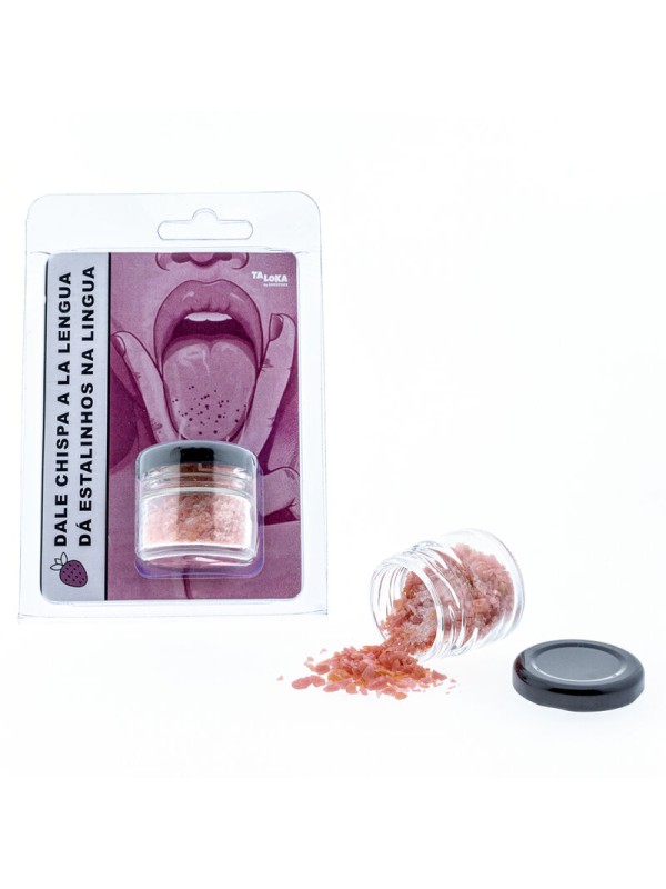 TALOKA DALE CHISPA A LA LENGUA BESOS MGICOS FRESA