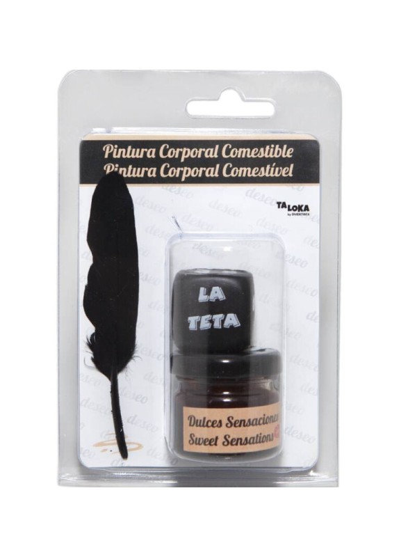 TALOKA PINTURA CORPORAL COMESTIBLE SABOR CHOCOLATE DADO