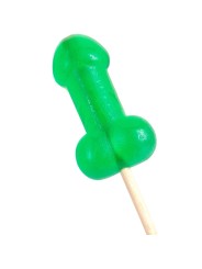 SECRETPLAY PIRULETA PENE CARAMELO MENTA CON EFECTO FRIO
