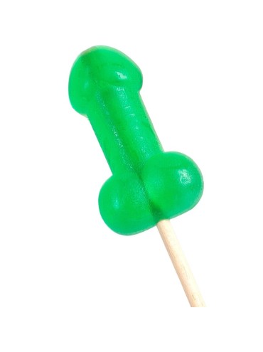 SECRETPLAY PIRULETA PENE CARAMELO MENTA CON EFECTO FRIO