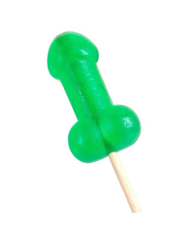 SECRETPLAY PIRULETA PENE CARAMELO MENTA CON EFECTO FRIO