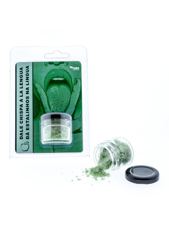 TALOKA DALE CHISPA A LA LENGUA BESOS MGICOS MANZANA VERDE