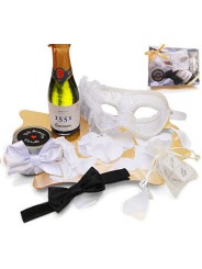 INEDIT KIT EROTICO BLANCO MASCARA VENECIANA