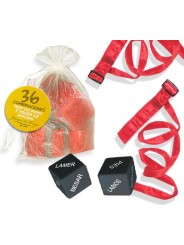 INEDIT KIT BOLSA ORGANZA ATADURAS ROJO