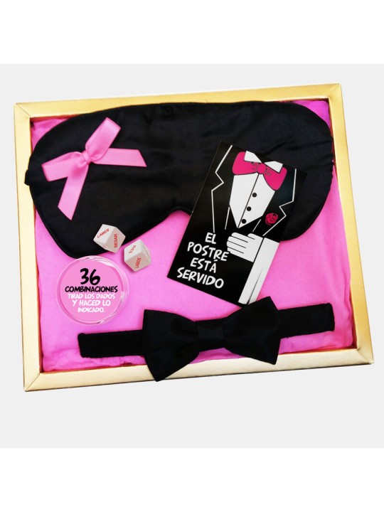 INEDIT KIT EROTICO ANTIFAZ EL POSTRE ESTA SERVIDO