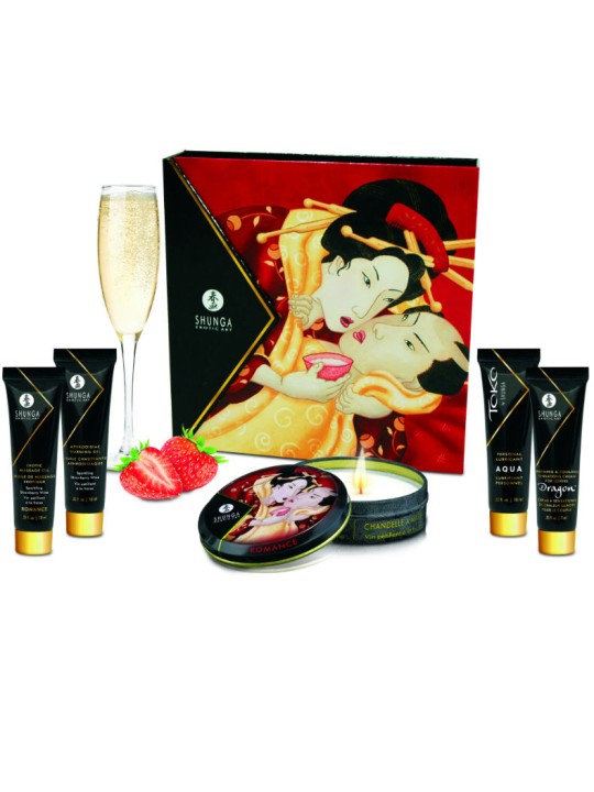 SHUNGA KIT SECRET GEISHA FRESAS Y CAVA