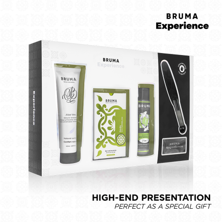 BRUMA XPERIENCE KIT TENTACION DULCE SANDIA CON POTENCIADOR DE ORGASMOS