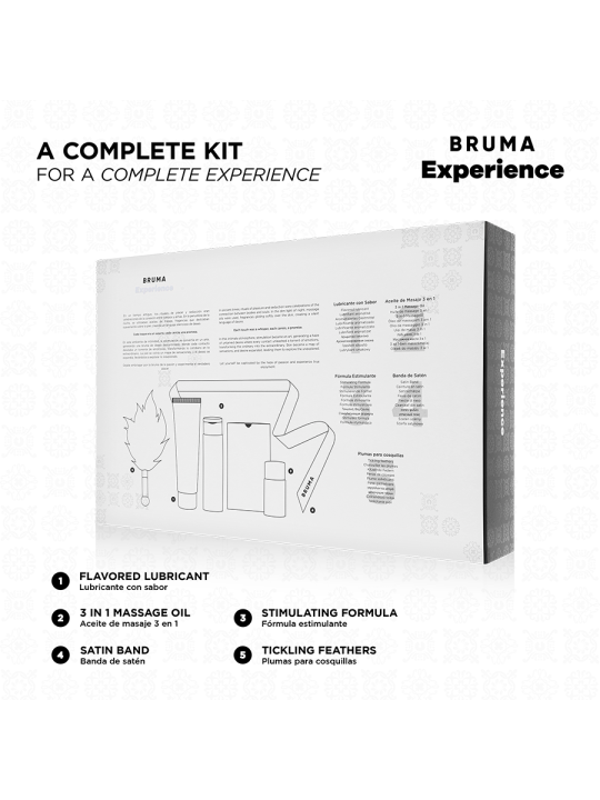 BRUMA XPERIENCE KIT TENTACION DULCE SANDIA CON POTENCIADOR DE ORGASMOS