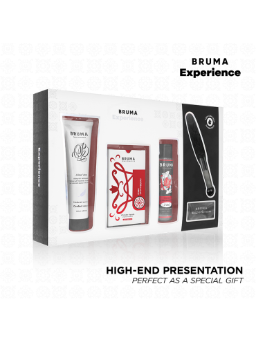 BRUMA XPERIENCE KIT TENTACION DULCE FRESA VIBRO ORGASMICA