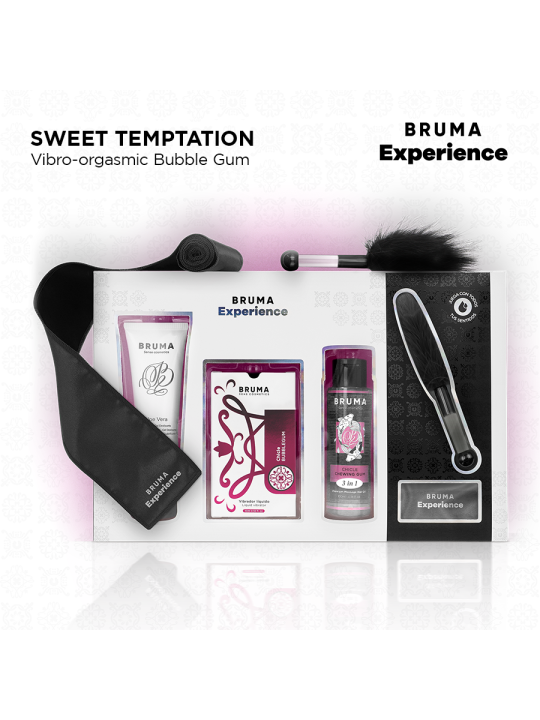BRUMA XPERIENCE KIT TENTACION DULCE CHICLE VIBRO ORGASMICA