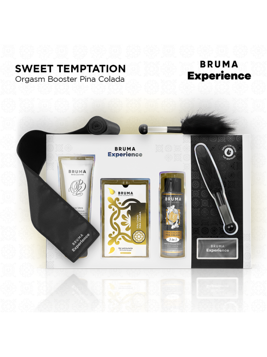BRUMA XPERIENCE PACK TENTACION DULCE PINA COLADA CON POTENCIADOR DE ORGASMOS