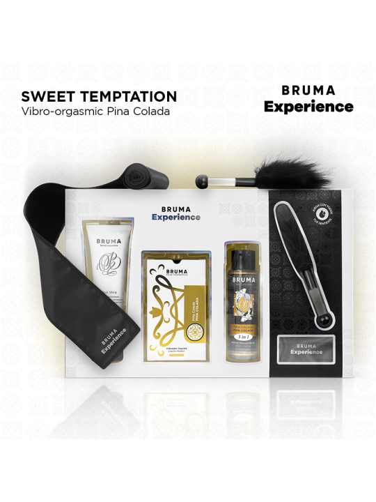 BRUMA XPERIENCE KIT TENTACION DULCE PINA COLADA VIBRO ORGASMICA