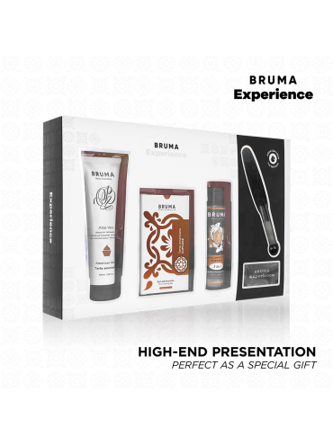 BRUMA XPERIENCE KIT TENTACION DULCE TARTA AMERICANA CON POTENCIADOR DE ORGASMOS