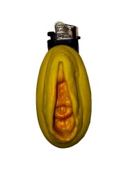 DIABLO PICANTE MECHERO VAGINA DORADO