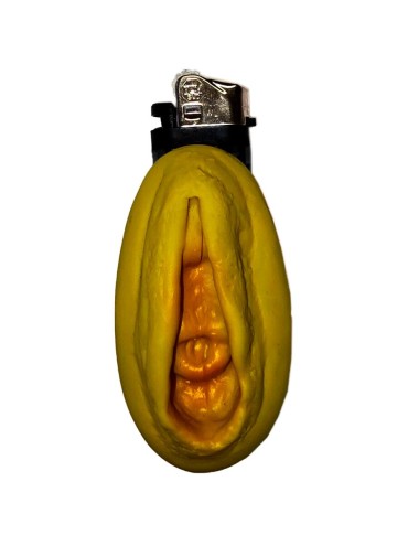 DIABLO PICANTE MECHERO VAGINA DORADO