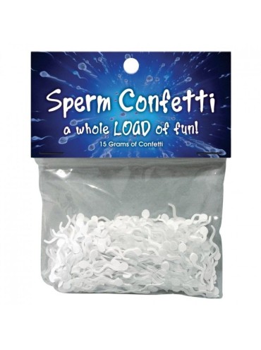 KHEPER GAMES CONFETI EN FORMA DE ESPERMA