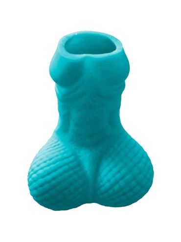 DIABLO PICANTE VASO DE CHUPITO PENE AZUL