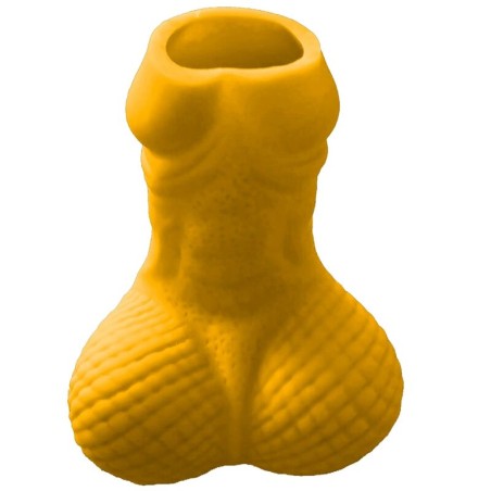 DIABLO PICANTE VASO DE CHUPITO PENE AMARILLO