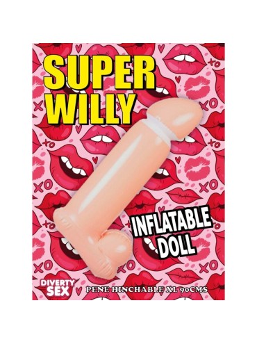 DIABLO PICANTE PENE HINCHABLE 100 CM