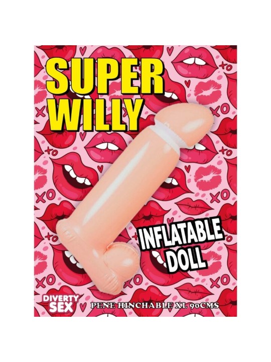 DIABLO PICANTE PENE HINCHABLE 100 CM