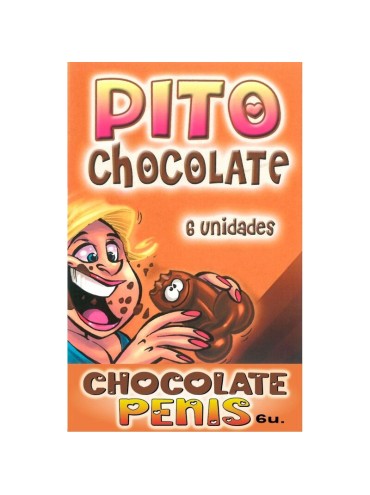 DIABLO PICANTE CAJA 6 CHOCOLATINAS FORMA PENE