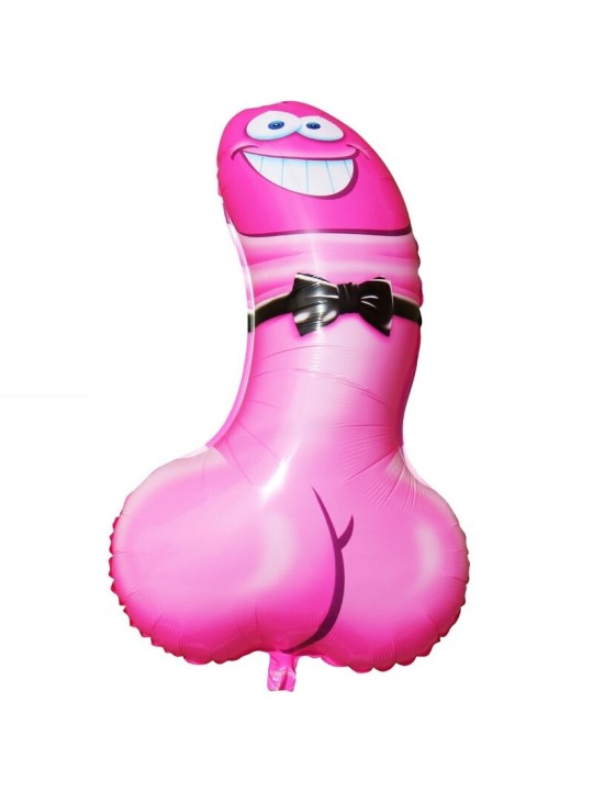 DIABLO PICANTE GLOBO DE FIESTA FORMA PENE ROSA