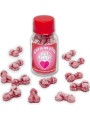 DIABLO PICANTE 12 CARAMELOS DEL AMOR FORMA PENE FRESA CEREZA